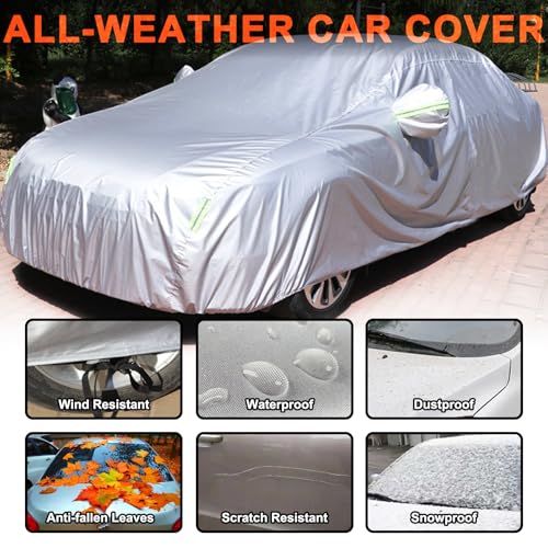 Funda completa para automóvil, impermeable para todo tipo de