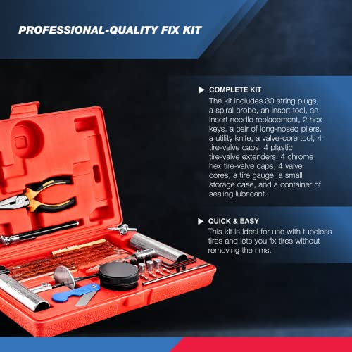 – Kit de reparación de neumáticos