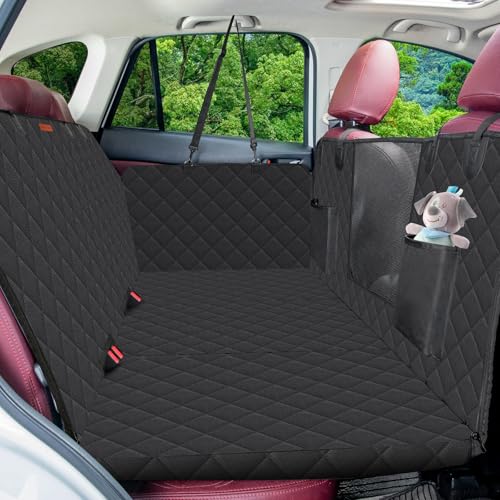 Funda de asiento de coche para perro, parte inferior dura, 1