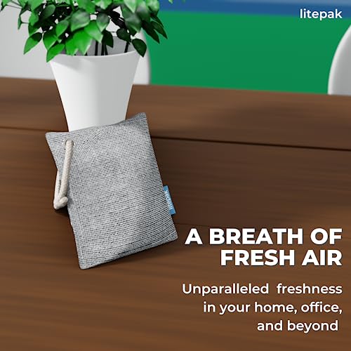 Litepak Bolsas de carbón activado, absorbentes de olores, (p