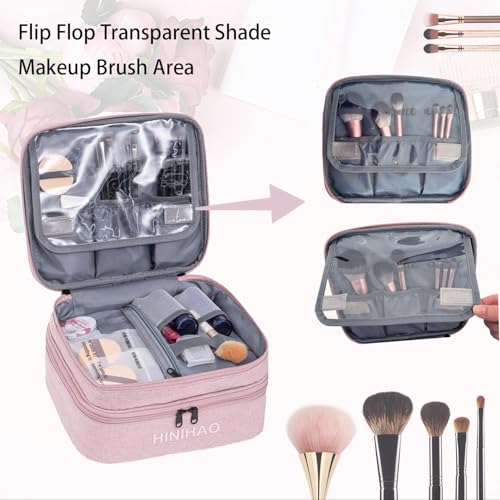 Bolsa de maquillaje, bolsa de cosméticos portátil, organizad