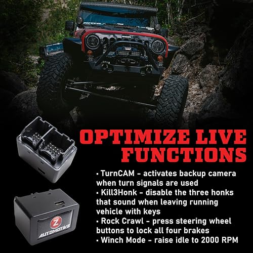 Z Automotive Tazer Mini Programador | Compatible con Jeep Wr