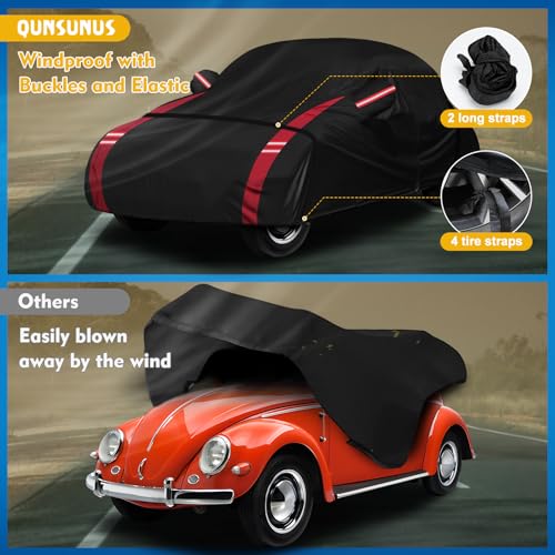 QUNSUNUS - Funda de automóvil de 6 capas para Volkswagen Bee