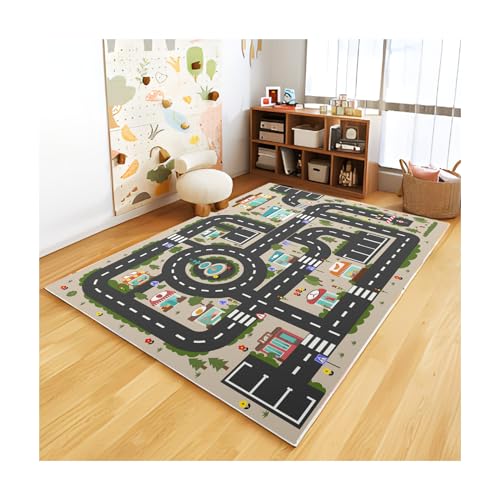 Alfombra análoga ABC para niños, alfombra de juego para sala