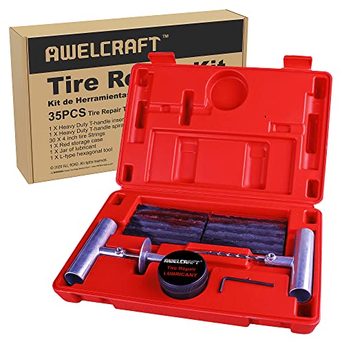 Kit universal de 35 piezas de tapones de neumáticos resisten