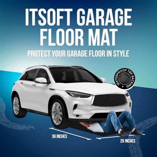 ITSOFT - Alfombrilla para absorber aceite de auto, de alta c