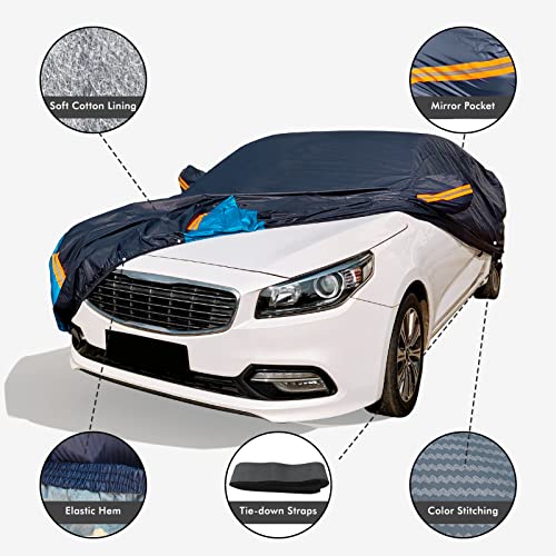 Funda impermeable para automóvil para todo tipo de clima, 6
