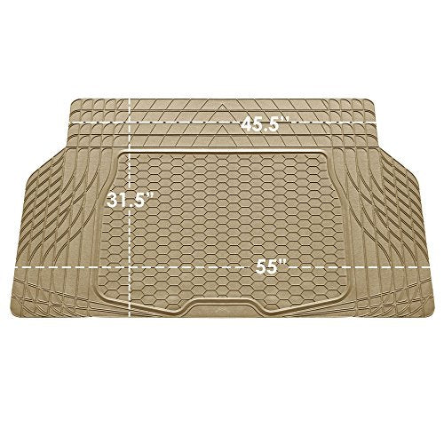 FH Group Alfombrillas para automóvil, goma resistente, prote