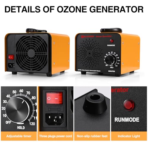 Generador de ozono - Purificador de aire O3 de alta capacida