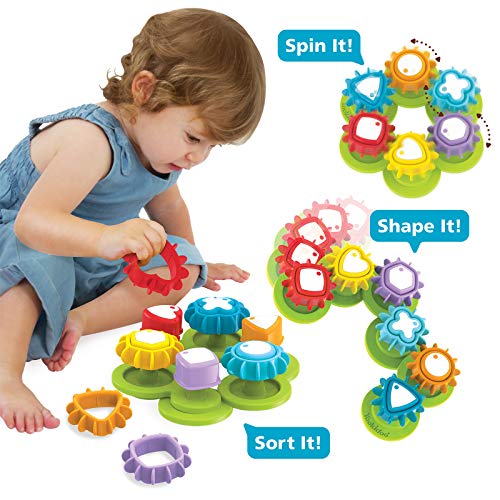 Yookidoo Shape 'N' Spin Gear Sorter. Un juguete de actividades de desa