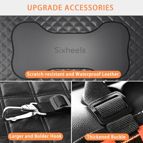 Funda de asiento de coche para perro, protector de asientos
