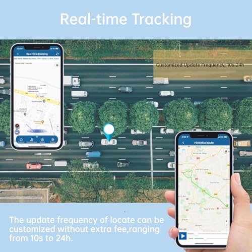 Winnes Rastreador GPS para vehículos, 4G, mini dispositivo d