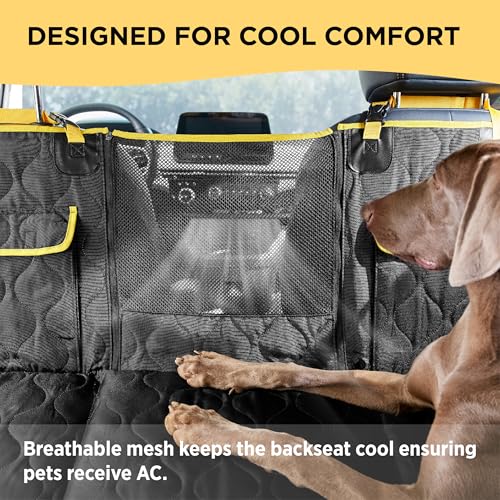 Lesure - Funda de asiento de automóvil para perro con parte