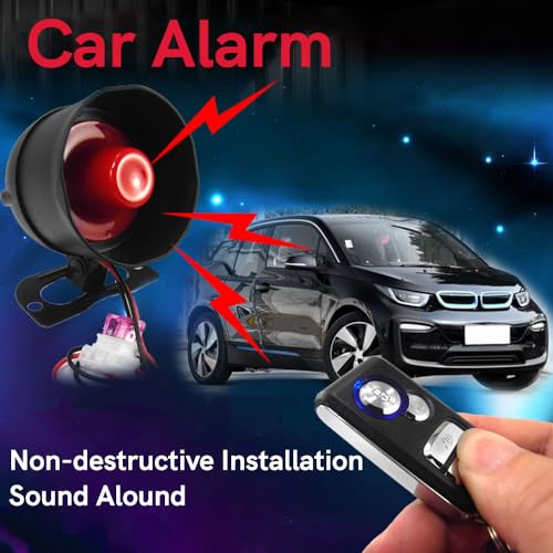 Sistema de alarma universal de coche de 12 V, dispositivo de