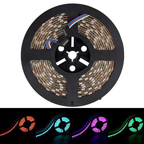 SUPERNIGHT (TM) 16.4ft (5M) 5050 300LEDs/pc RGB multicolor i