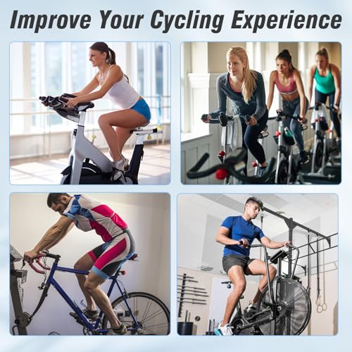Zacro Cojín ancho para asiento de bicicleta – Funda acolchad
