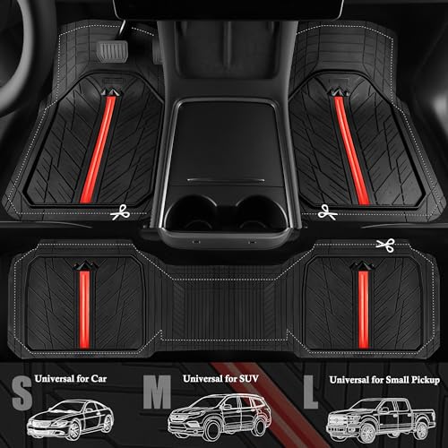 CAR PASS DeepDish - Juego completo de alfombrillas de goma r