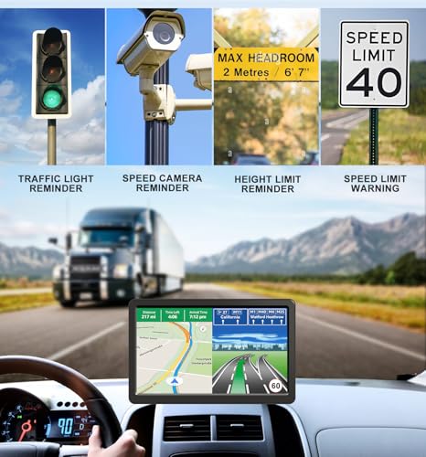 Navegación GPS para camión de coche Sistema GPS de pantalla