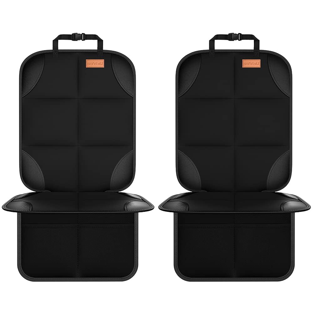 Protector de asiento de automóvil, paquete de 2 protectores