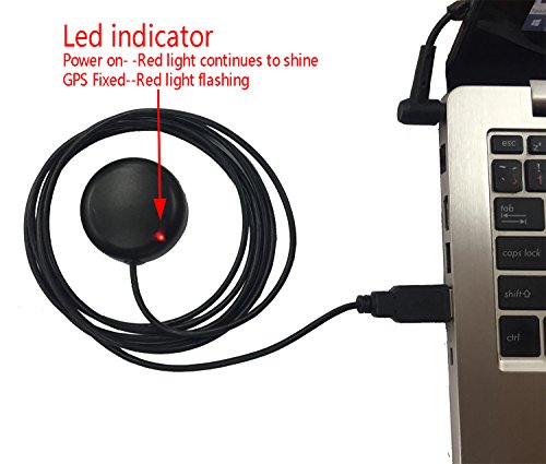 Antena Gmouse del receptor de GPS del USB para la base magné