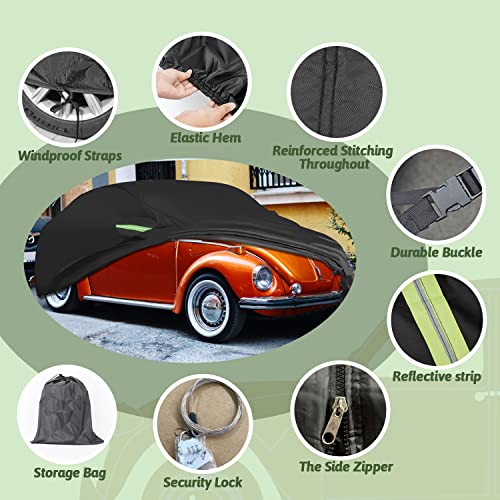 Fundas de automóvil para Beetle Bug Sedan 1960-1980 de 2 pue