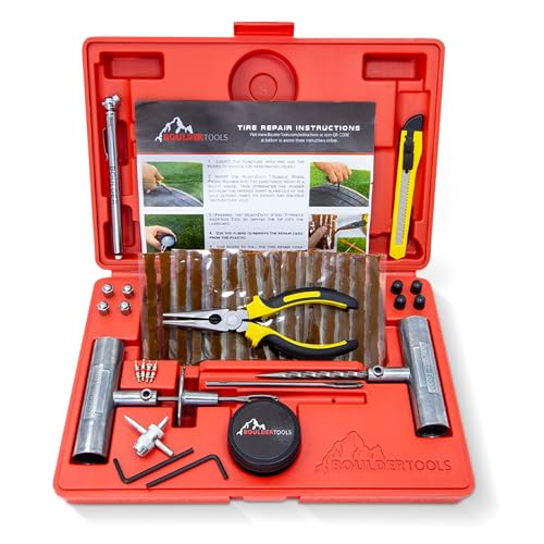 Kit de Herramientas de reparación de llantas Boulder, set de