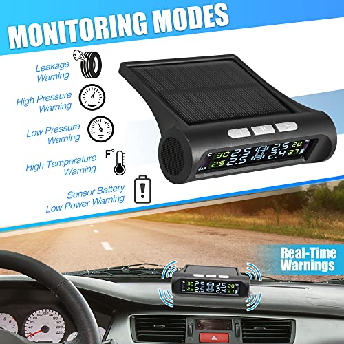 X AUTOHAUX Sistema de monitoreo de presión de neumáticos TPM