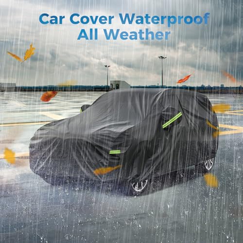 Funda impermeable para automóvil SUV, para todo tipo de clim
