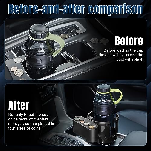 Paquete de 2 expansores de vasos para automóvil con soporte