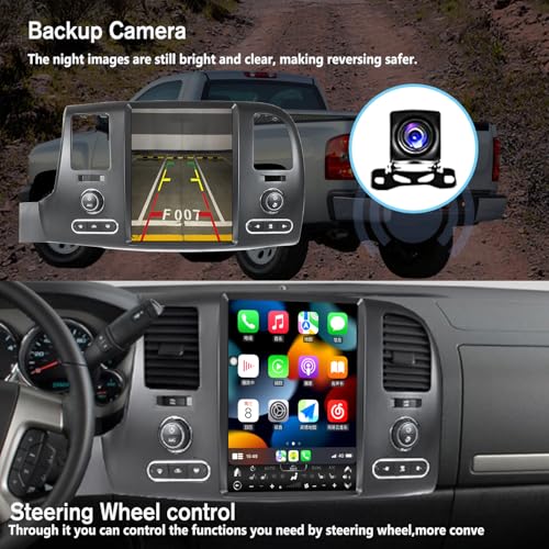 Radio de coche de 12.1 pulgadas para Chevrolet Silverado GMC