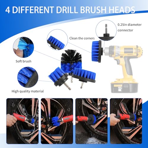 Car Detailing Kit, 35Pcs Car Detailing Brush Set, Car Cleani