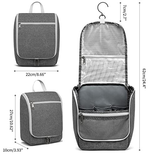 Della Gao Neceser colgante de viaje para hombres y mujeres,