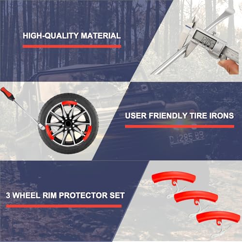 Kit de cambio de neumáticos de motocicleta de 24 piezas con