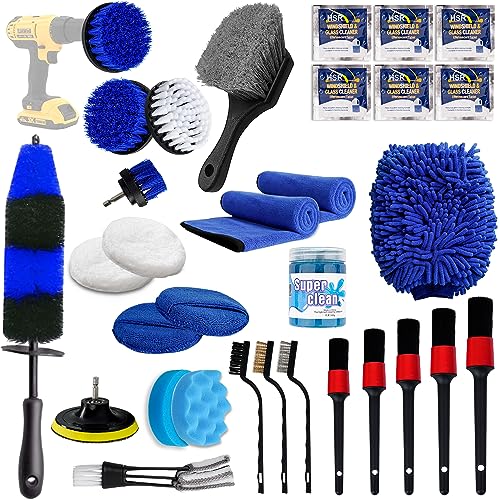 Kit de limpieza para interiores y exteriores, kit de limpiez