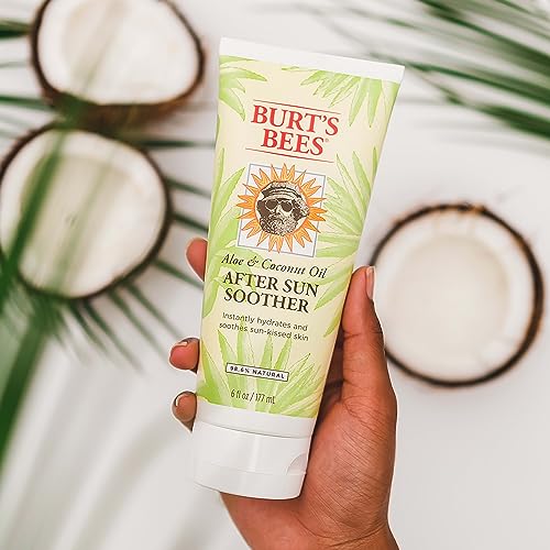 Calmante para después del sol con aloe y tilo, 6 onzas, Burt