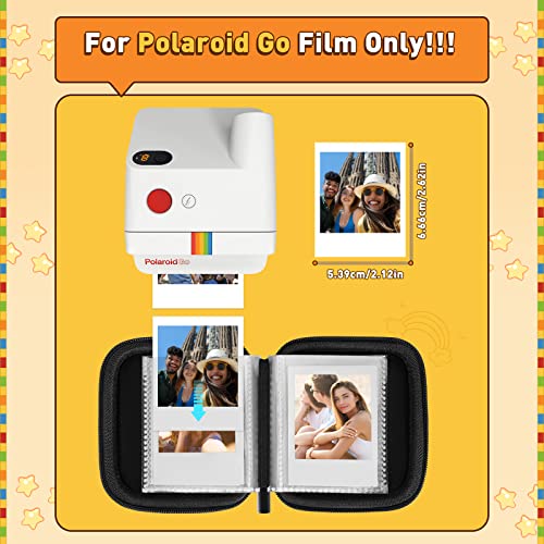 YINKE Álbum de fotos de bolsillo para Polaroid Go Film y Pol