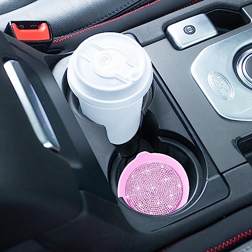 Amooca Portavasos para automóvil, antideslizante, universal,