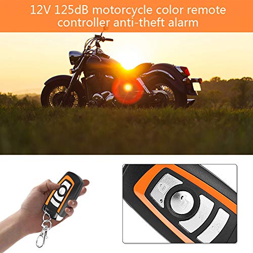 Sistema de seguridad antirrobo para motocicleta, 12 V 125 DB