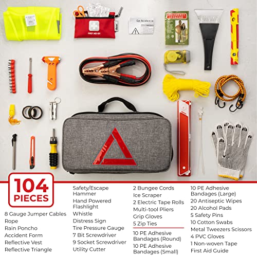 Thrive Kits de emergencia para vehículos – Kit de emergencia