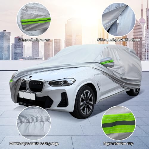 Funda universal completa para automóvil, 6 capas para exteri