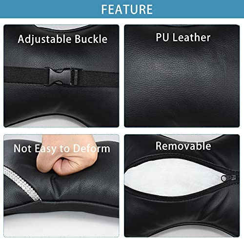 VVHOOY Almohadas de cuello de diamante para asiento de autom