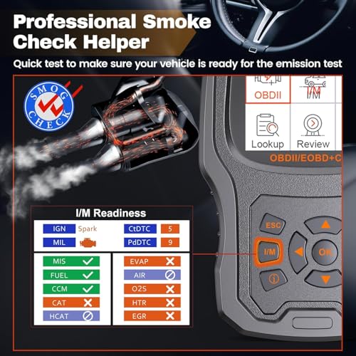 ANCEL AD530 - Escáner OBD2 para automóvil, lector de código