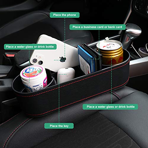 Organizador de asiento de vehículo, soporte para bebidas, ca