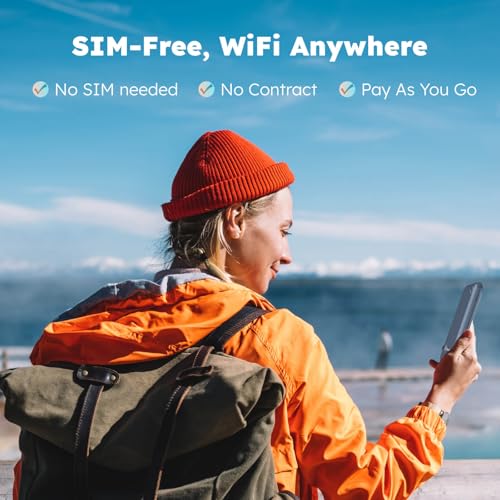 GlocalMe UPP 4G LTE Hotspot WiFi portátil para viajes, dispo