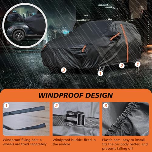 Fundas impermeables de coche para Dodge Hornet 2023-2025, aj
