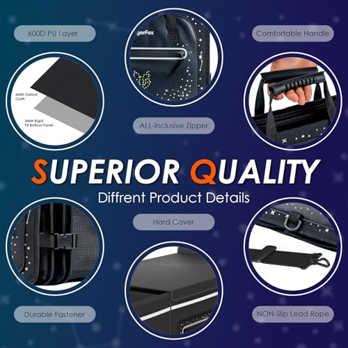Organizador de maletero, plegable, 95L, negro, incluye paque