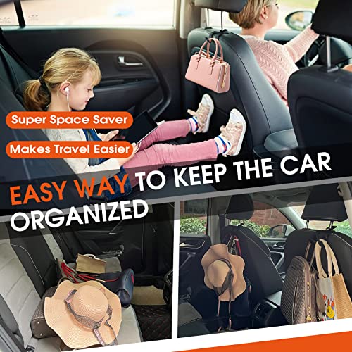 Ganchos para reposacabezas de automóvil para bolsos y bolsos
