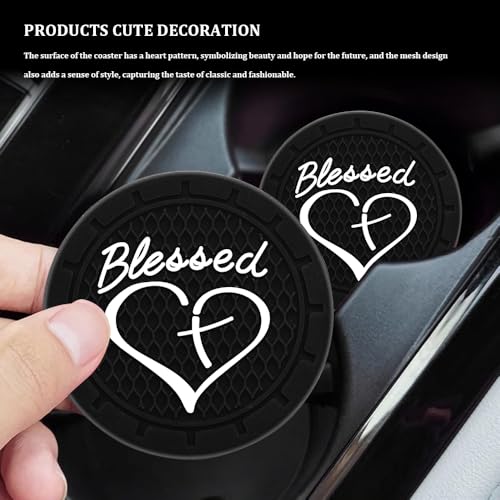 2 posavasos para automóvil, inserto de portavasos de 2.75 pu