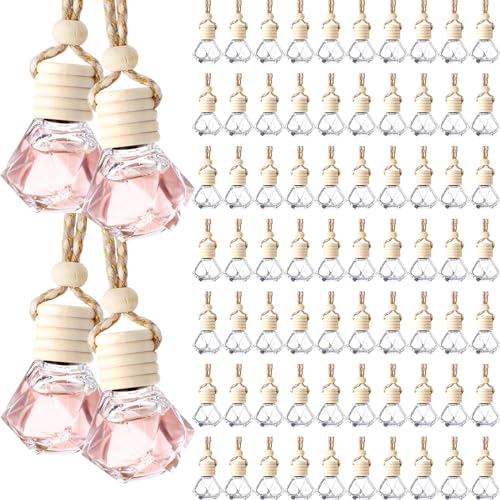 Zubebe 300 botellas de perfume de vidrio transparente para c