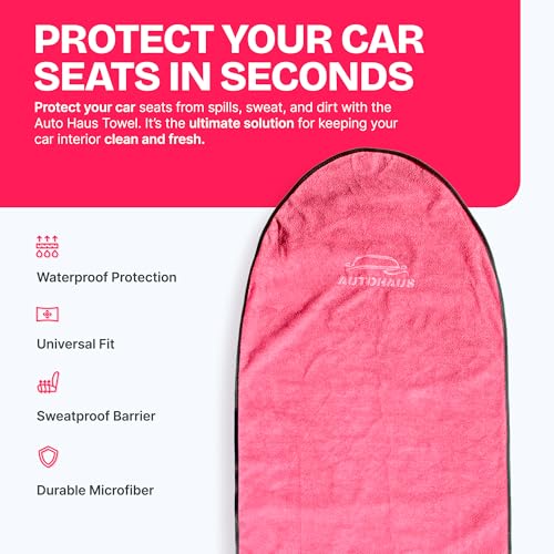 Toalla de microfibra para asiento de automóvil, protector de